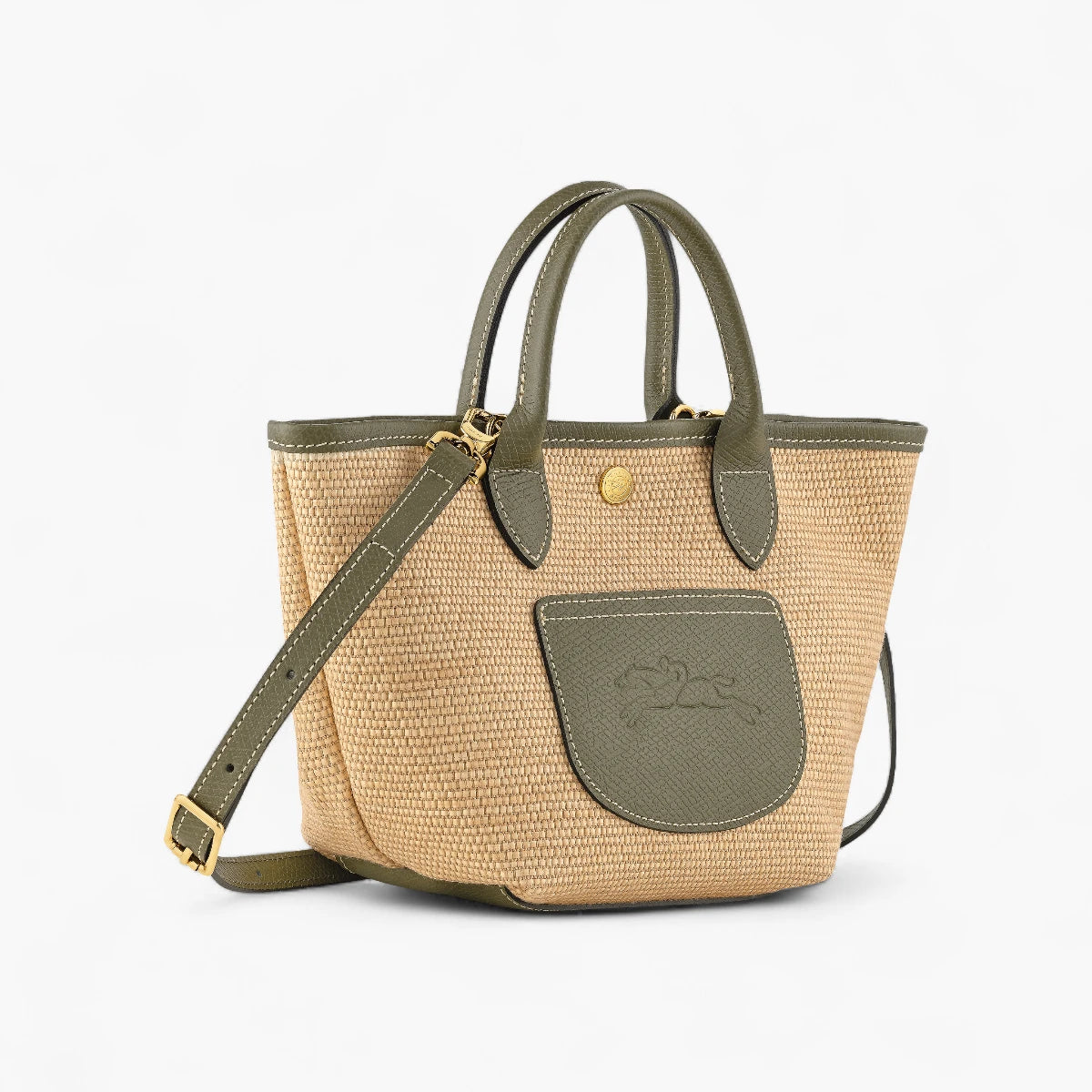 Longchamp Le Panier Pliage Cross Body Bag Artichoke | LEVISONS