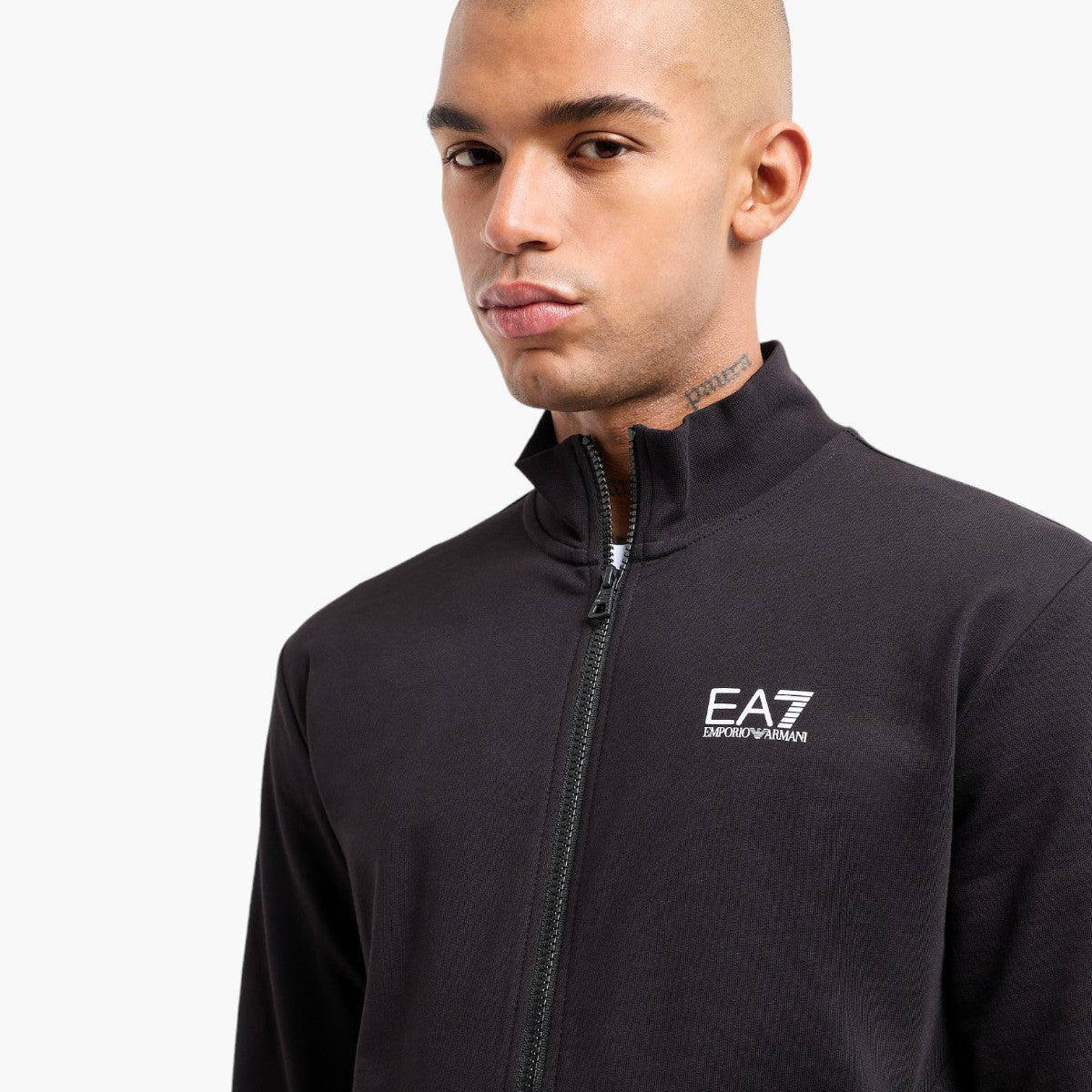 EA7 Cotton Tracksuit With Graphic Logo On The Back | LEVISONS