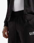 EA7 Cotton Tracksuit With Graphic Logo On The Back | LEVISONS