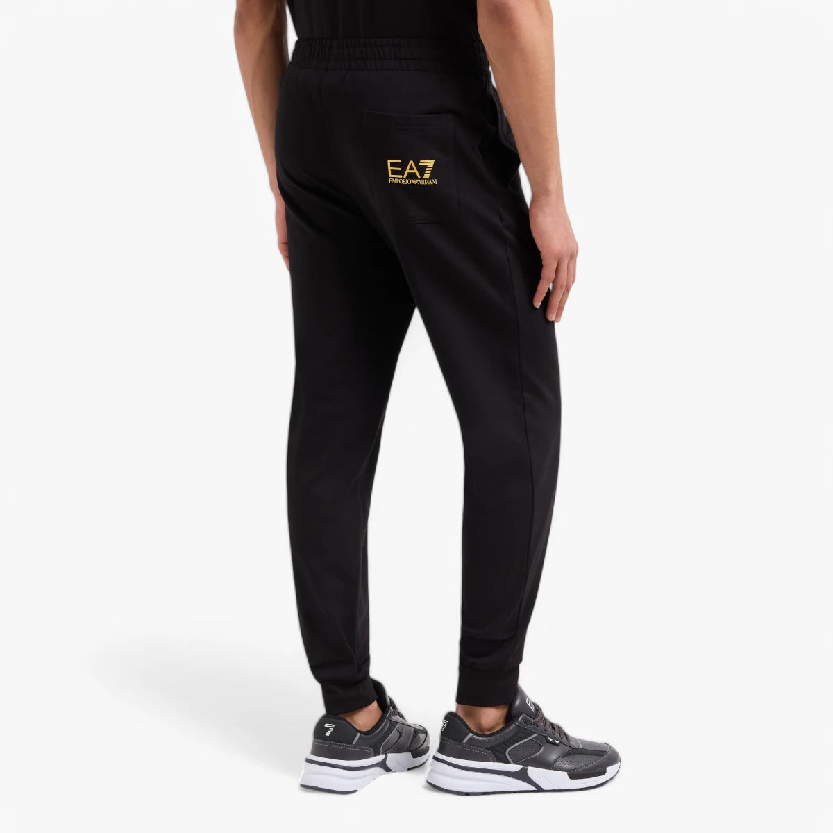 EA7 Regular Fit Logo Series Cotton Joggers | LEVISONS