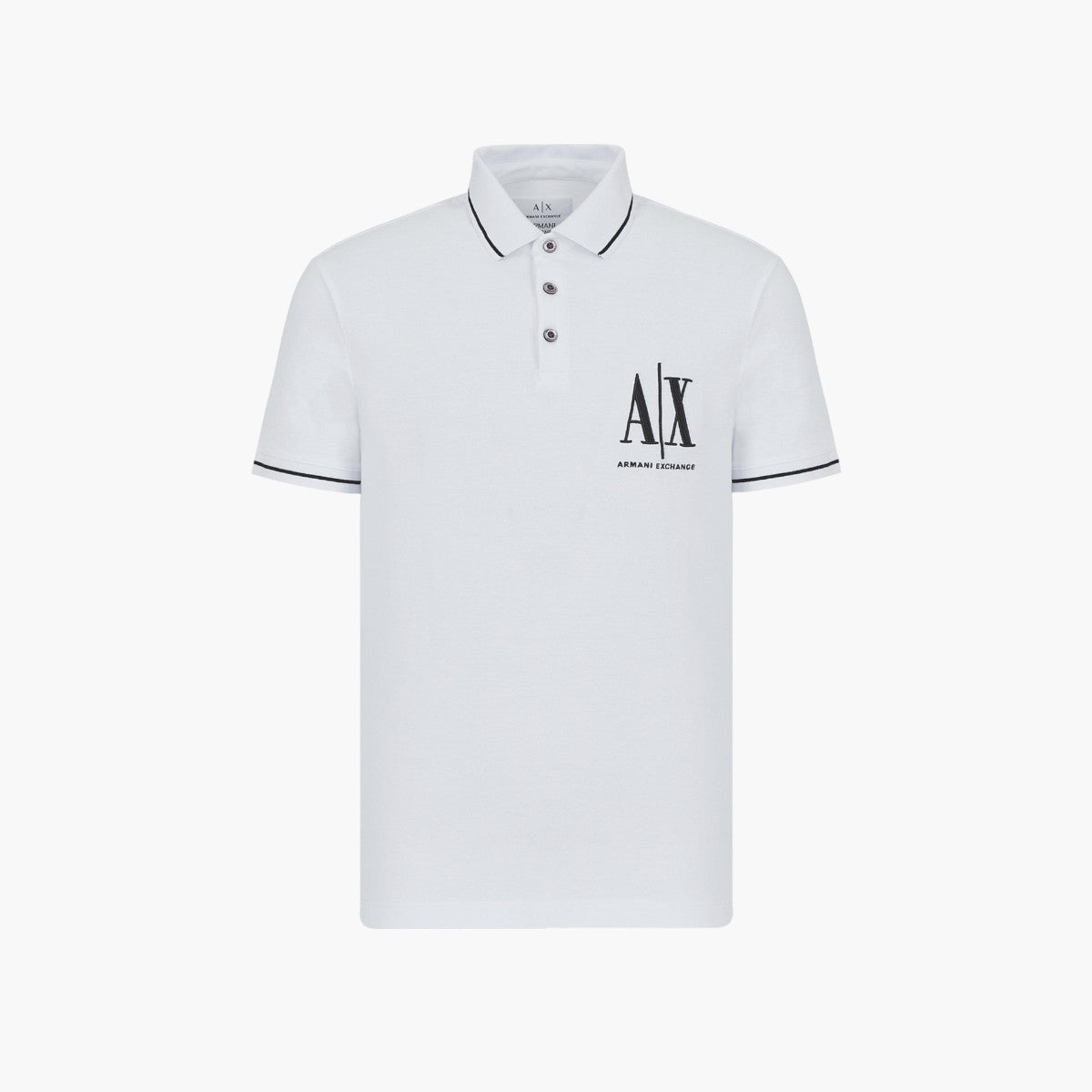 Armani Exchange Regular Fit Icon Logo Cotton Piqué Polo Shirt | LEVISONS