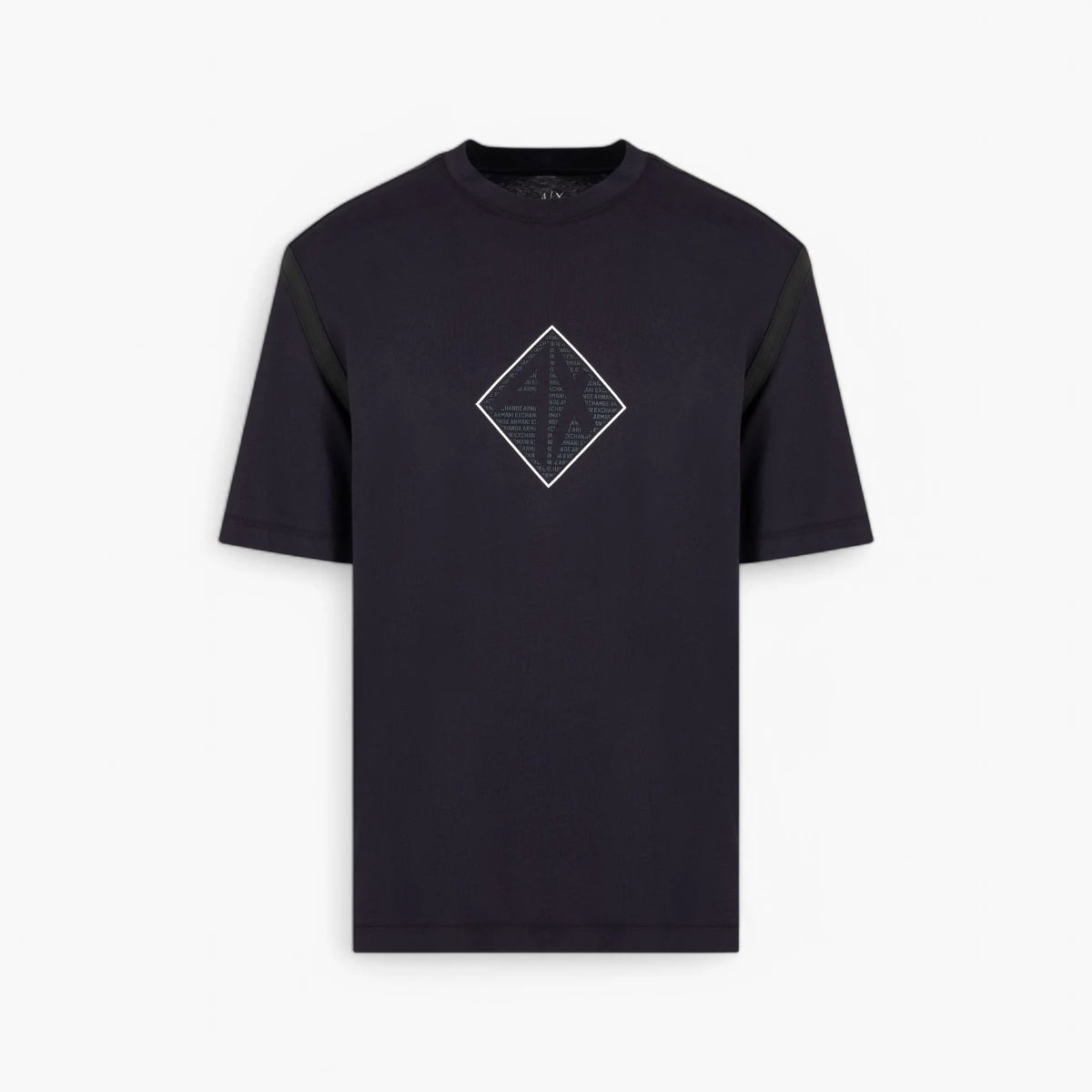 Armani Exchange Regular Fit Cotton Crewneck T-Shirt With Printed Logo | LEVISONS
