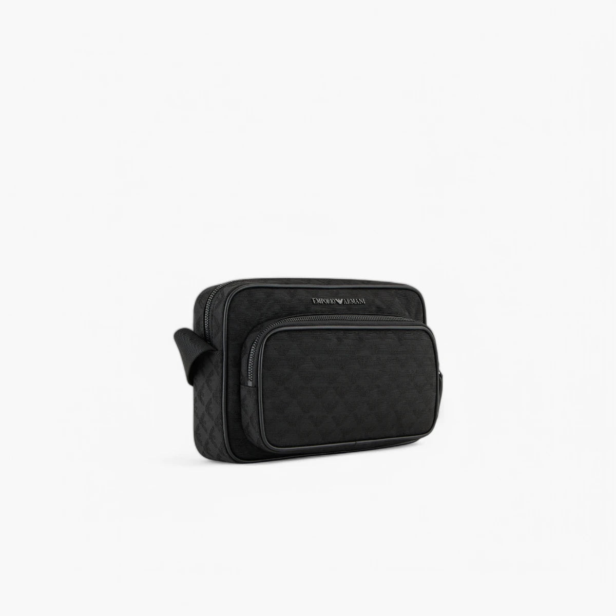 Emporio Armani All Over Logo Jaquard Shoulder Bag With Adjustable Straps | LEVISONS