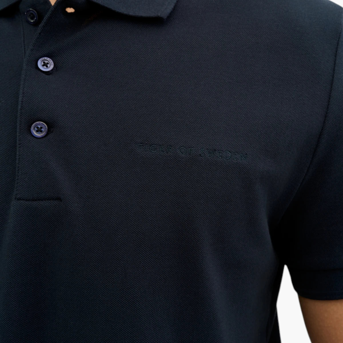 Tiger Of Sweden Darios Cotton Pique Polo | LEVISONS
