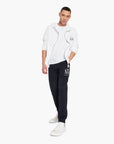 Armani Exchange Icon Contrast Logo Cotton Sweatpants | LEVISONS