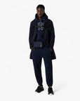 Emporio Armani Travel Collection Regular Fit Hooded Sweatshirt With Constrasting Design | LEVISONS