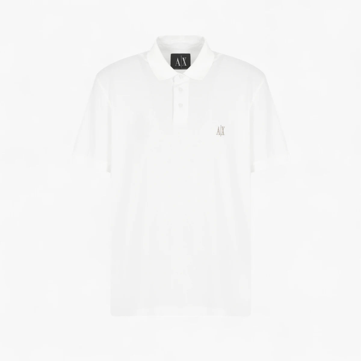 Armani Exchange Regular Fit Icon Logo Cotton Polo Shirt With Subtle Branding | LEVISONS