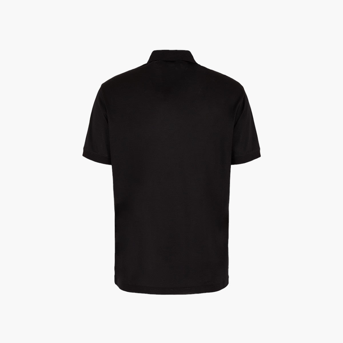 Emporio Armani Sustainable Cotton Blend Polo T-Shirt With Embroidery | LEVISONS