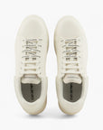 Emporio Armani Icon Leather Sneaker With Knurled Sole | LEVISONS