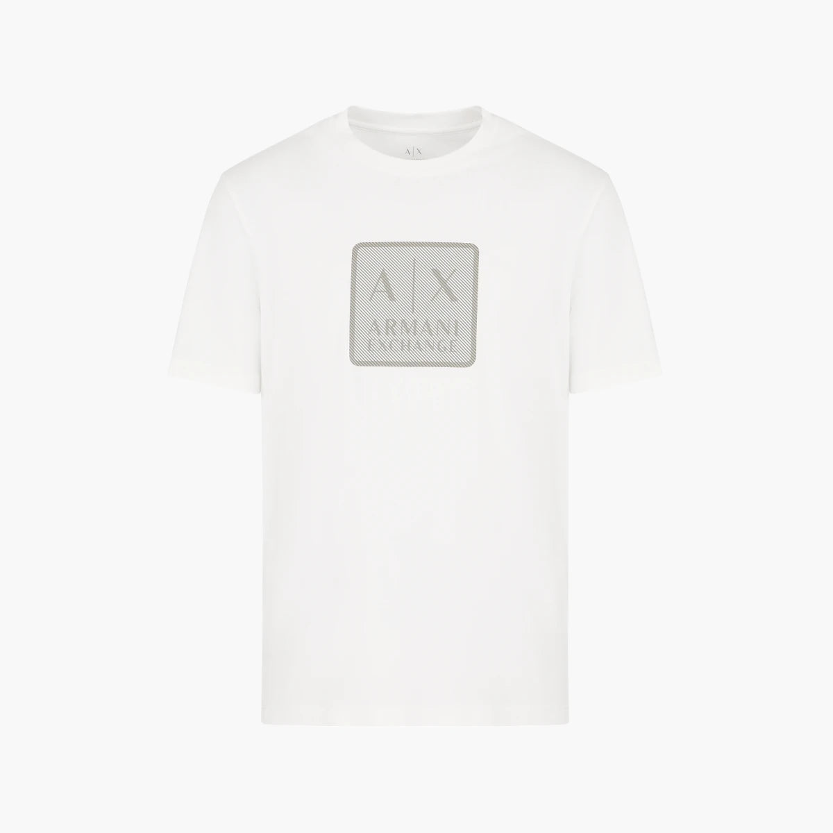 Armani Exchange Regular Fit Cotton Crewneck T-Shirt With Bold Logo Patch | LEVISONS