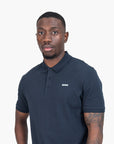Hugo Red Cotton-Pique Polo Shirt With Logo Print | LEVISONS