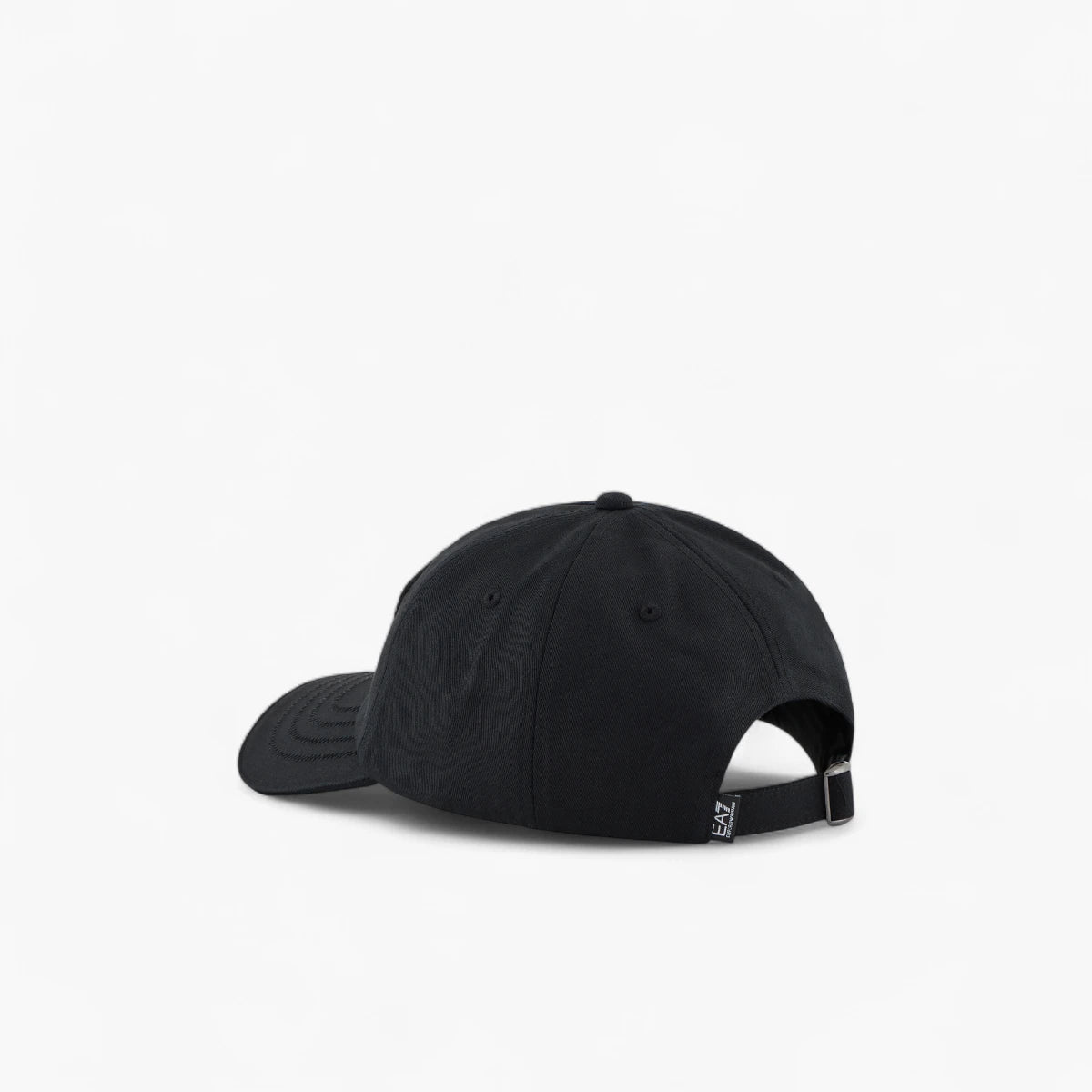 EA7 Logo Series Cotton Baseball Cap With Embossed Logo | LEVISONS