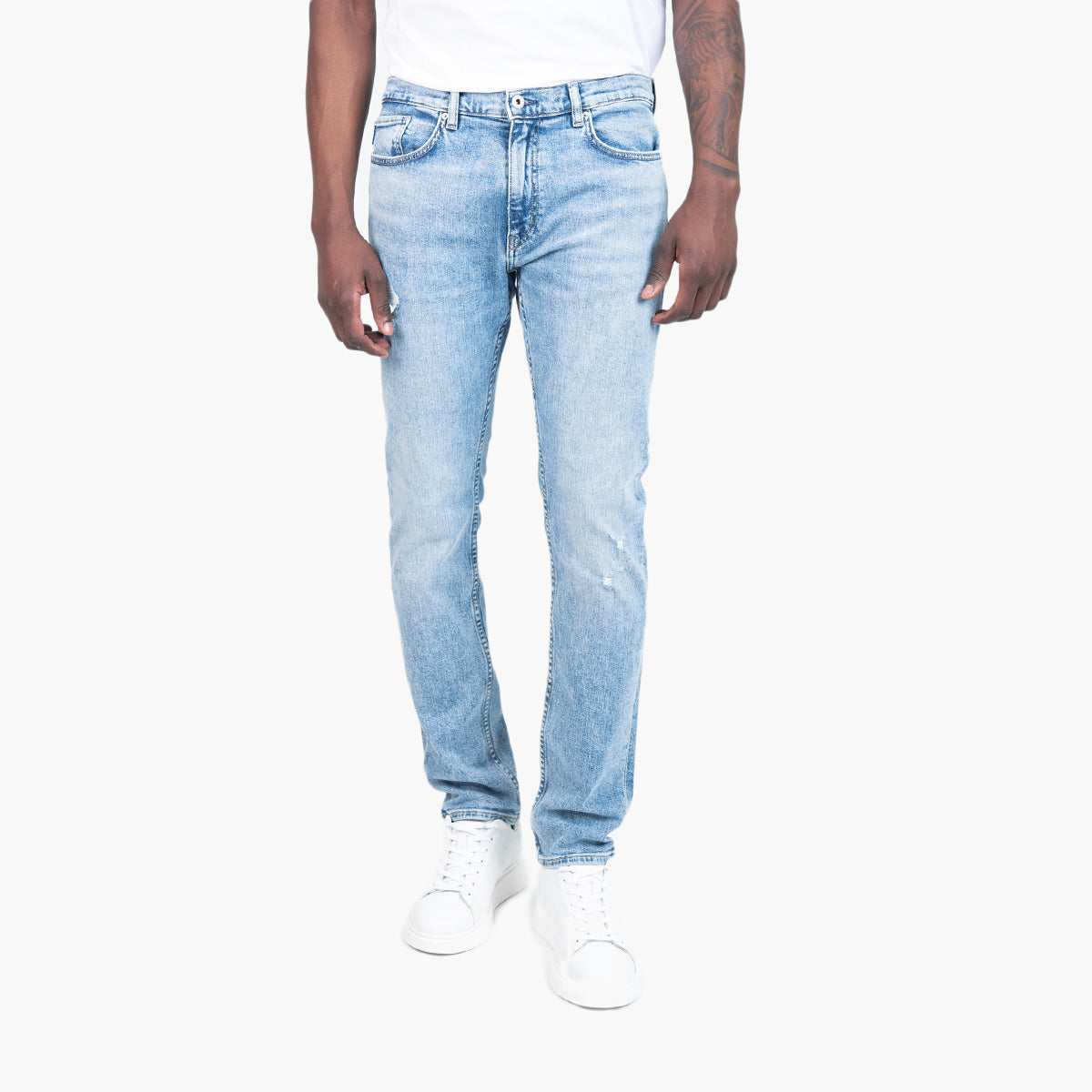 Hugo Blue Extra-Slim Fit Jeans In Stretch Denim | LEVISONS
