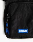 Hugo Blue Drawstring Reporter Bag | LEVISONS