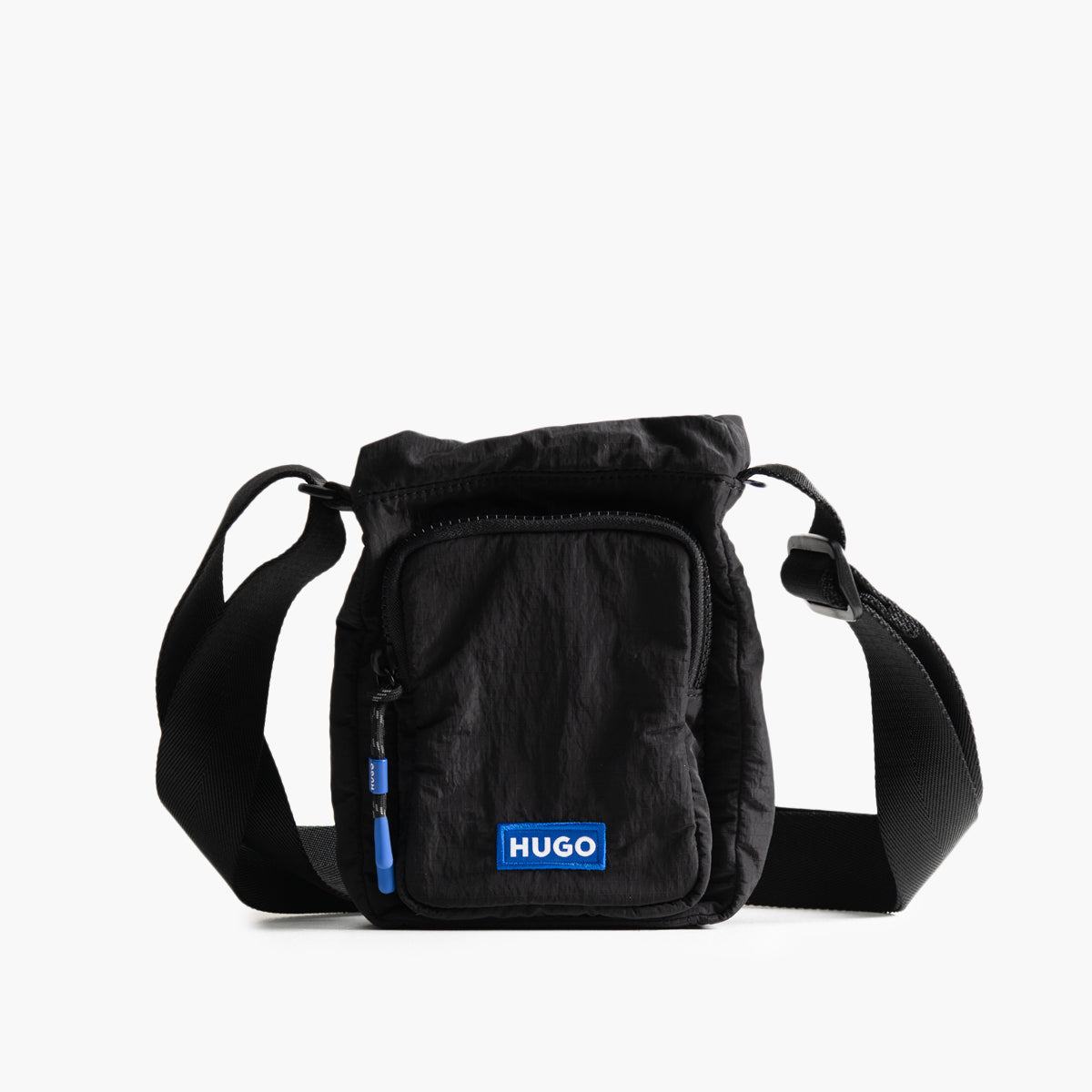 Hugo Blue Drawstring Reporter Bag | LEVISONS