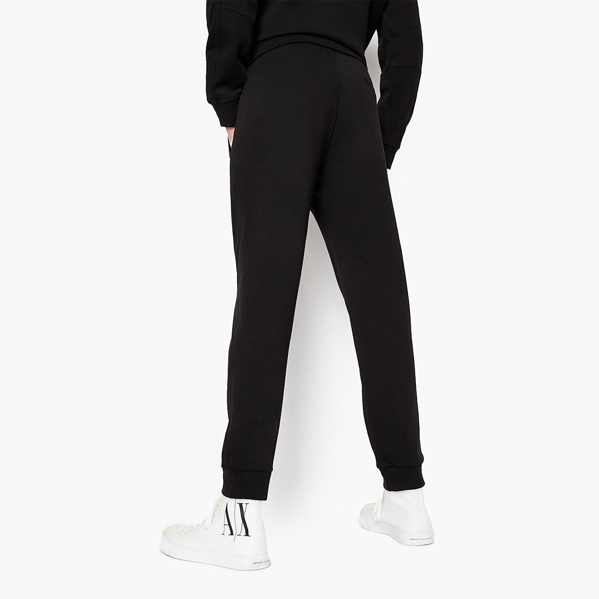 Armani Exchange Icon Contrast Logo Cotton Sweatpants | LEVISONS