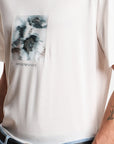 Emporio Armani Regular Fit T-Shirt With Embroidered Graphic Design | LEVISONS