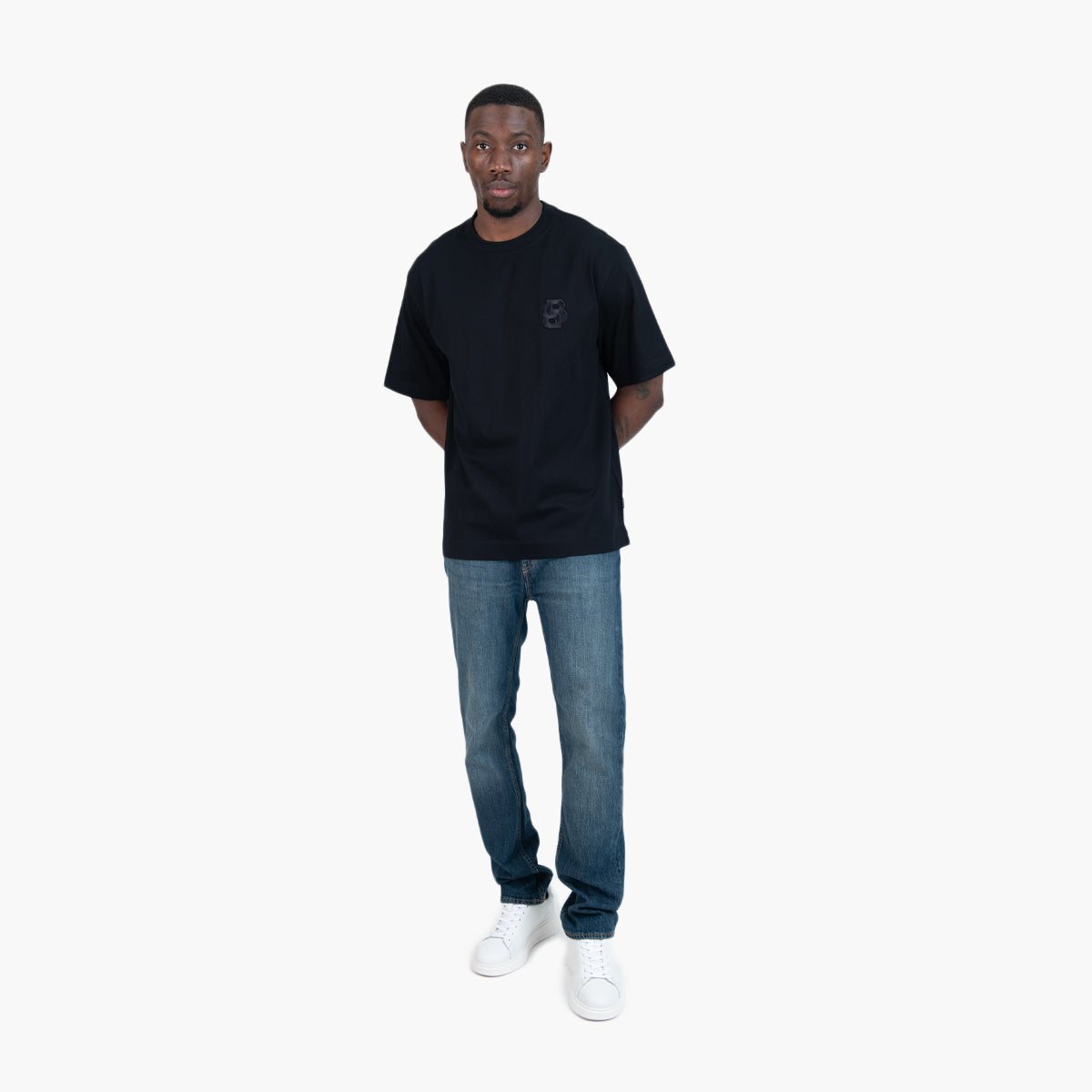 BOSS Green Cotton-Jersey T-Shirt | LEVISONS