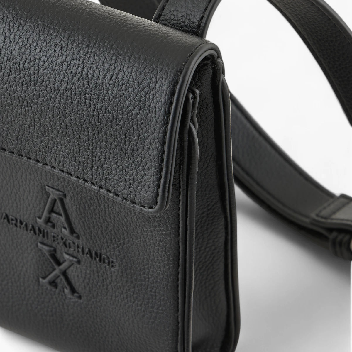 Armani Exchange Vertical Tech Case With Embossed Letterman Logo | LEVISONS