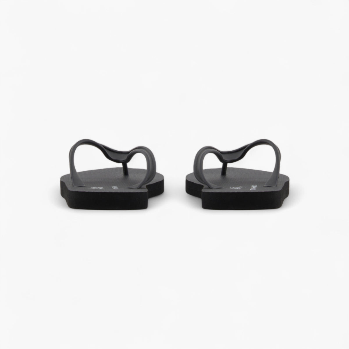 Armani Exchange Rubber Flip Flops With Logo Script | LEVISONS