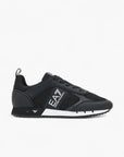 EA7 Black And White Mesh Sneakers | LEVISONS