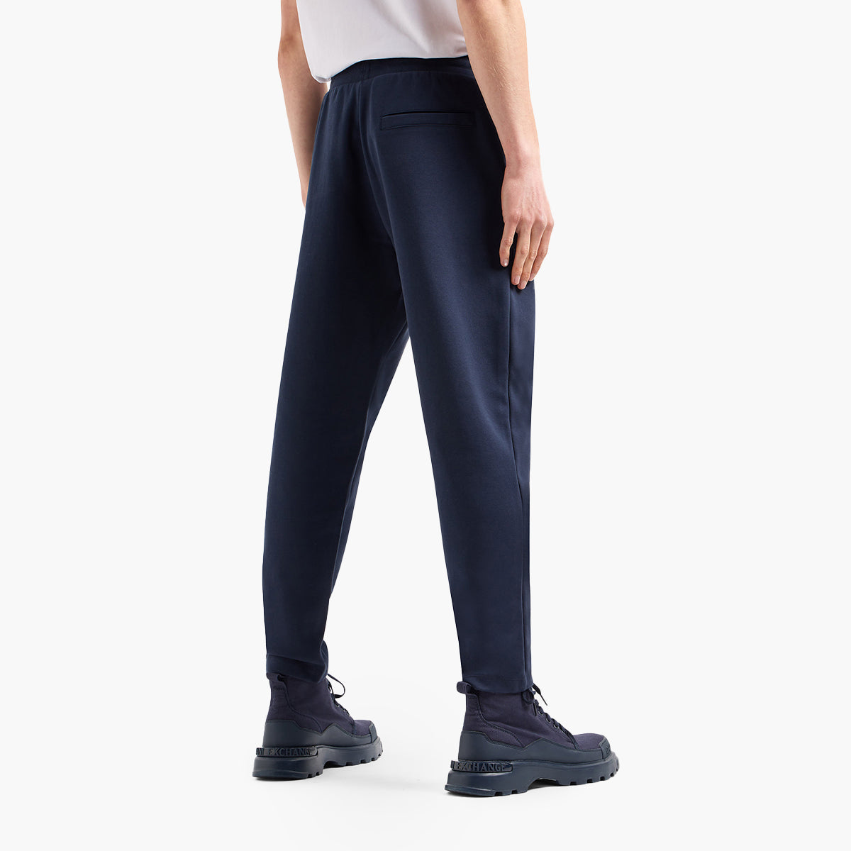 Armani Exchange Cotton Blend Sweatpants With Logo | LEVISONS