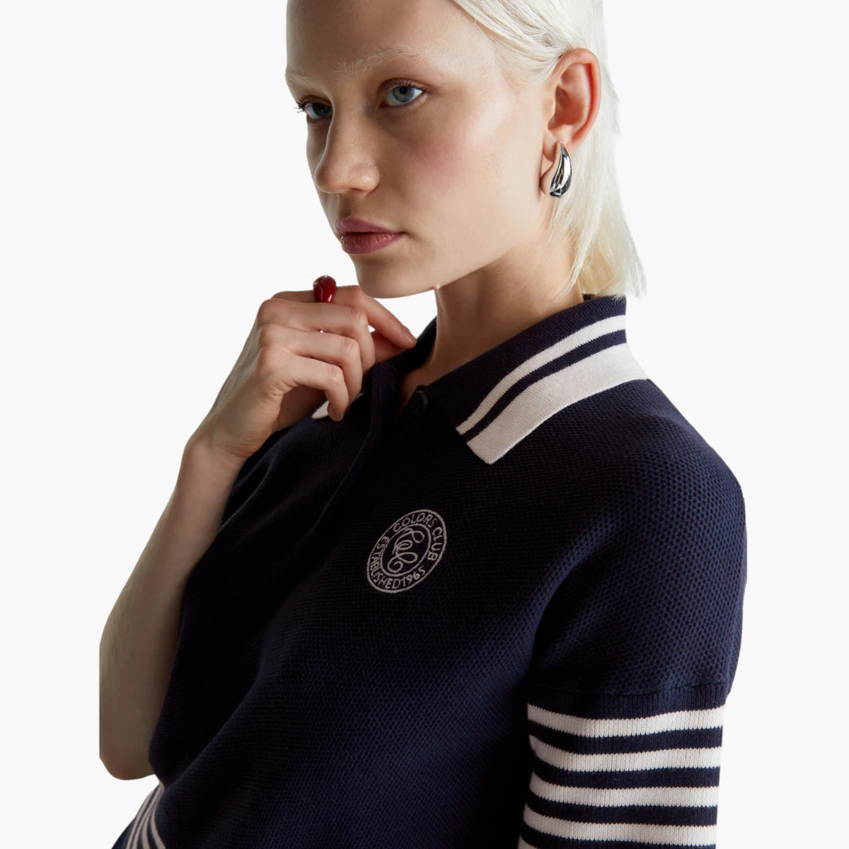 United Colors Of Benetton Woman Sweater With Collar | LEVISONS