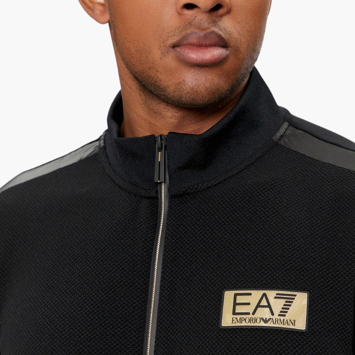 Ea7 Gold Label Zip Up Sweatshirt | LEVISONS