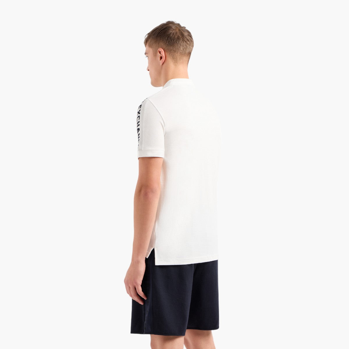 Armani Exchange Regular Fit Cotton Polo Shirt | LEVISONS