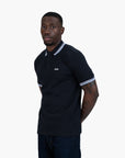 BOSS Green Paddy Polo Shirt In Cotton Pique With Logo Undercollar | LEVISONS