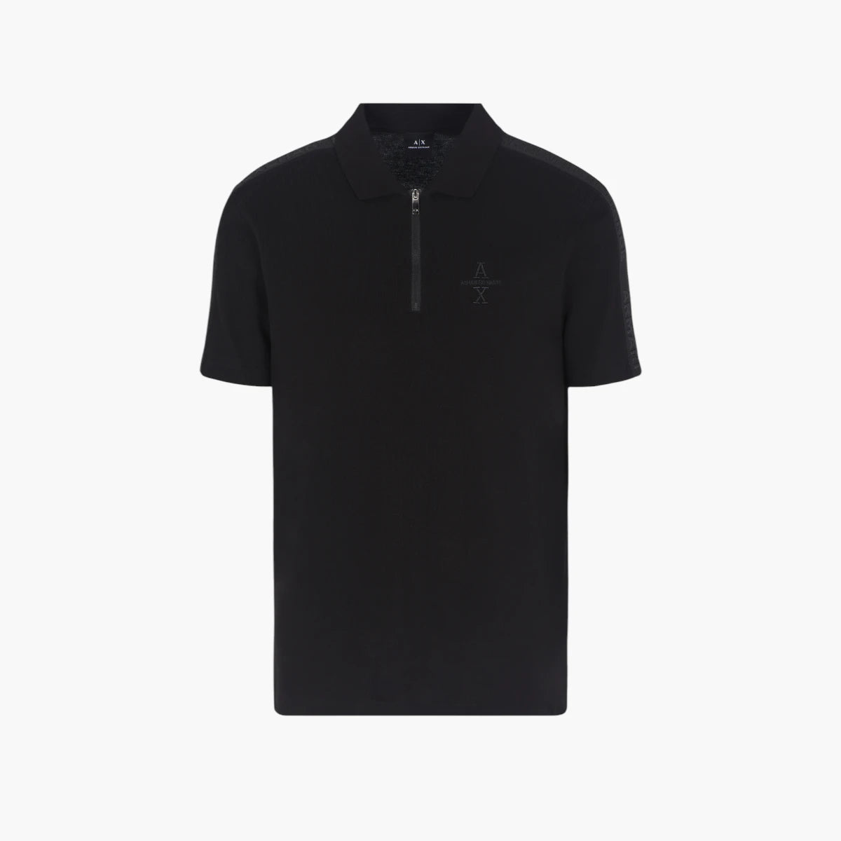 Armani Exchange Regular Fit Cotton Polo Shirt With Logo Tape And Embroidred Logo | LEVISONS