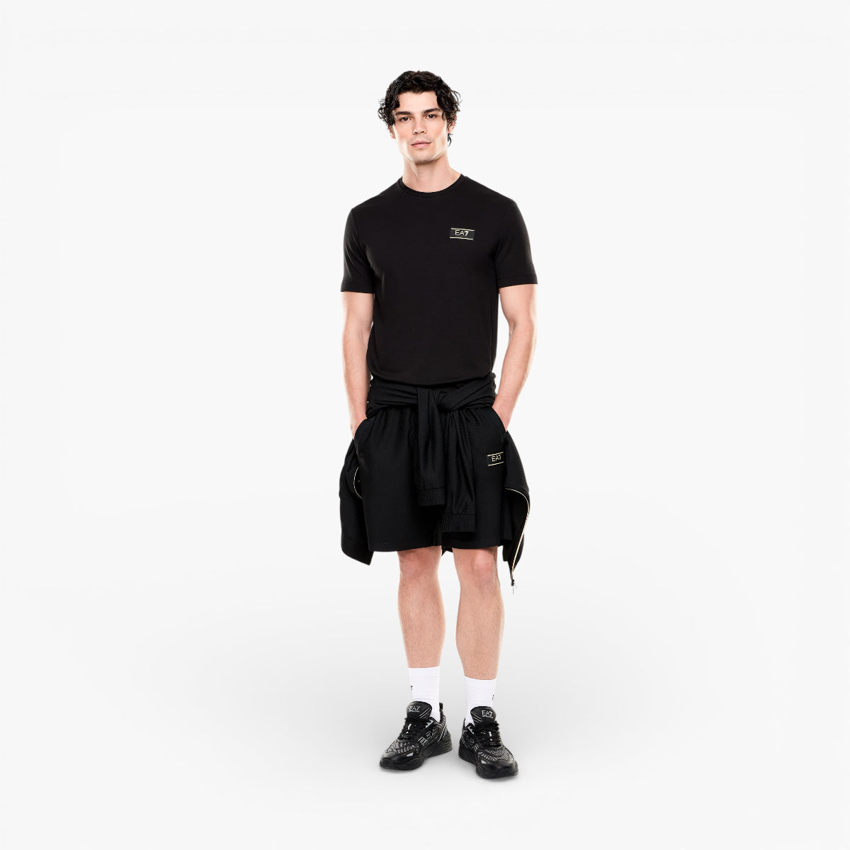 EA7 Regular Fit Premium Label T-Shirt | LEVISONS