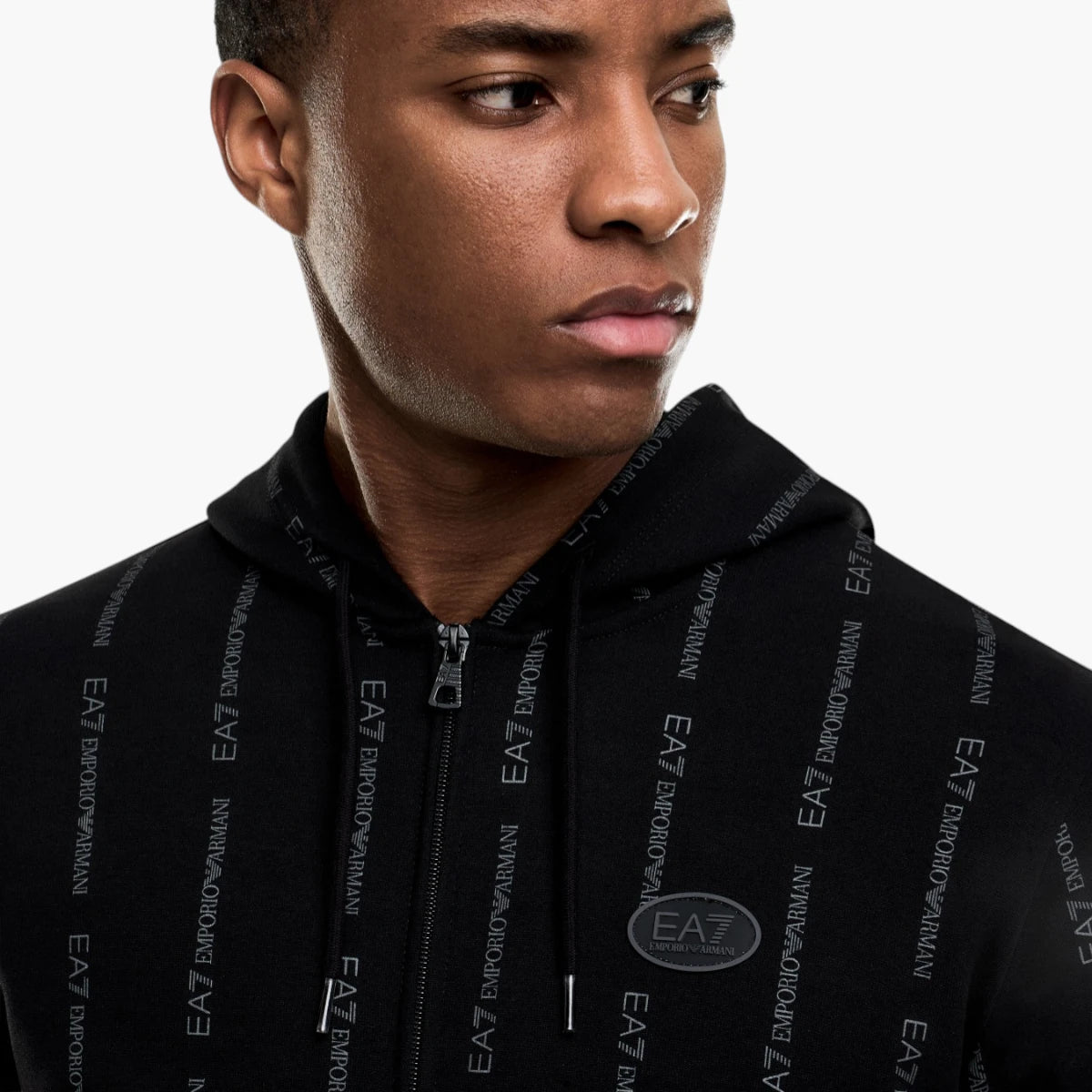 EA7 Graphic Series Zip-Up Hoodie | LEVISONS