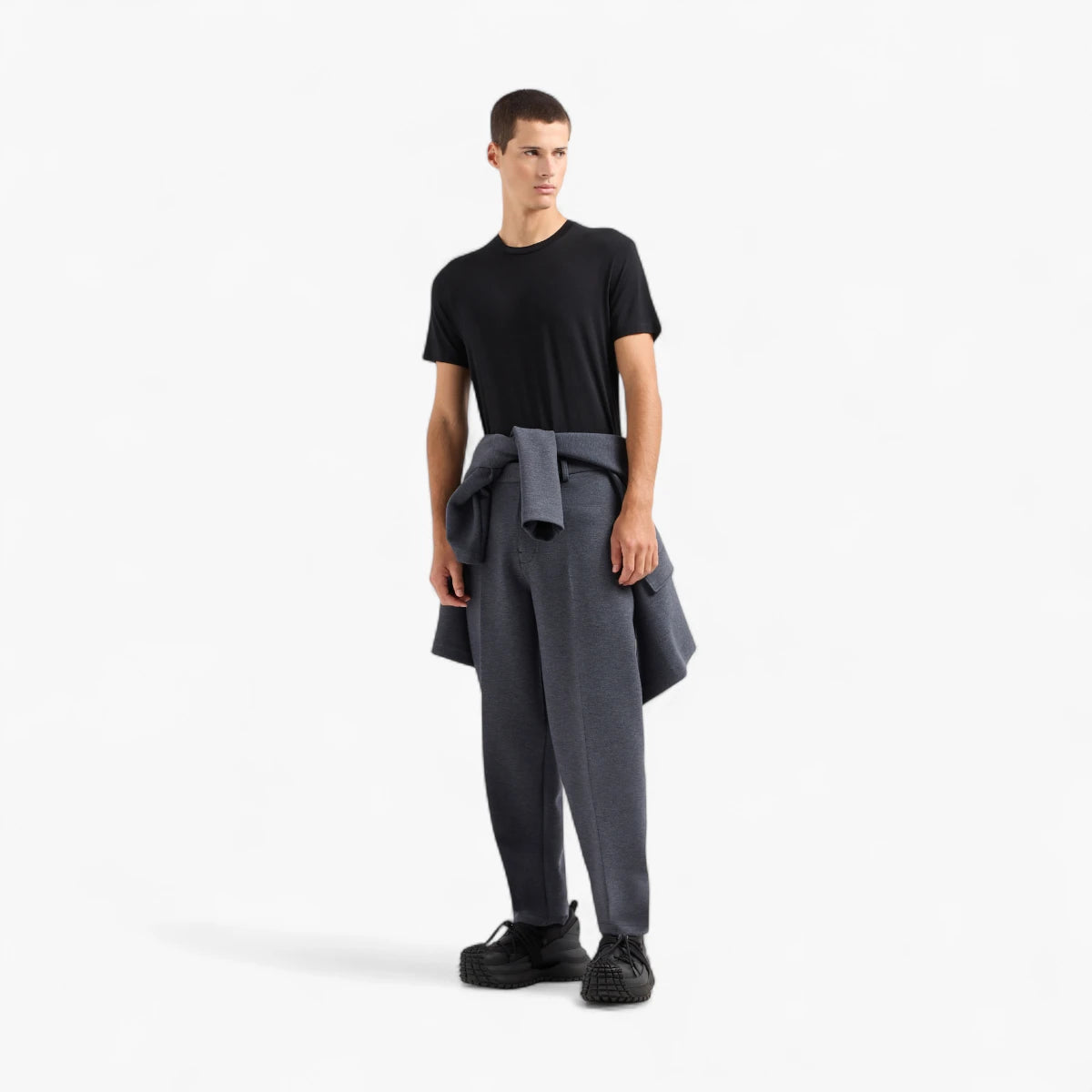 Emporio Armani Regular Fit Crewneck T-Shirt | LEVISONS