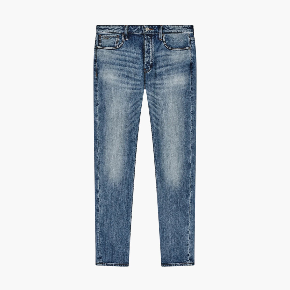 Emporio Armani J75 Slim-Fit Stone-Washed Stretch Denim Jeans | LEVISONS