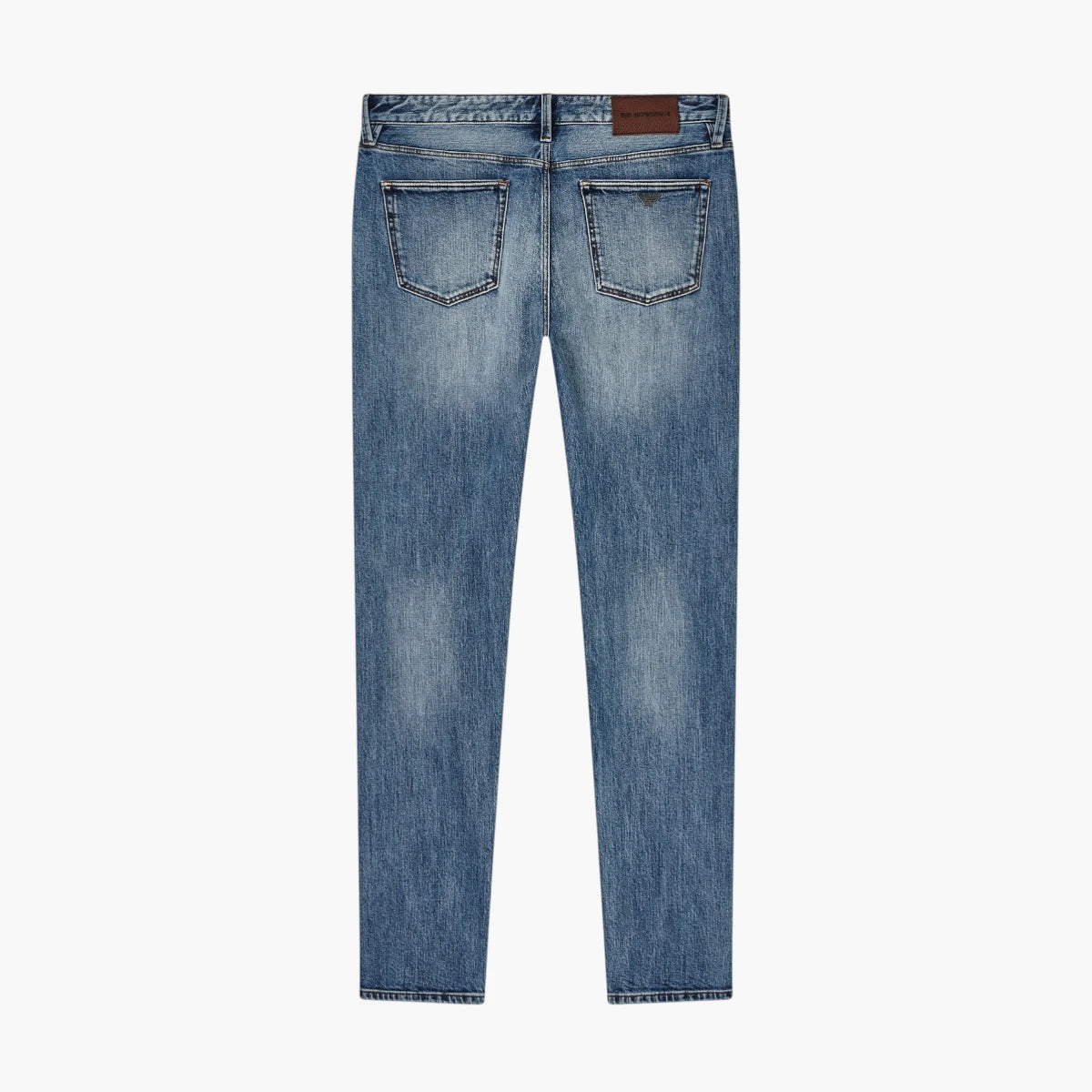 Emporio Armani J75 Slim-Fit Stone-Washed Stretch Denim Jeans | LEVISONS
