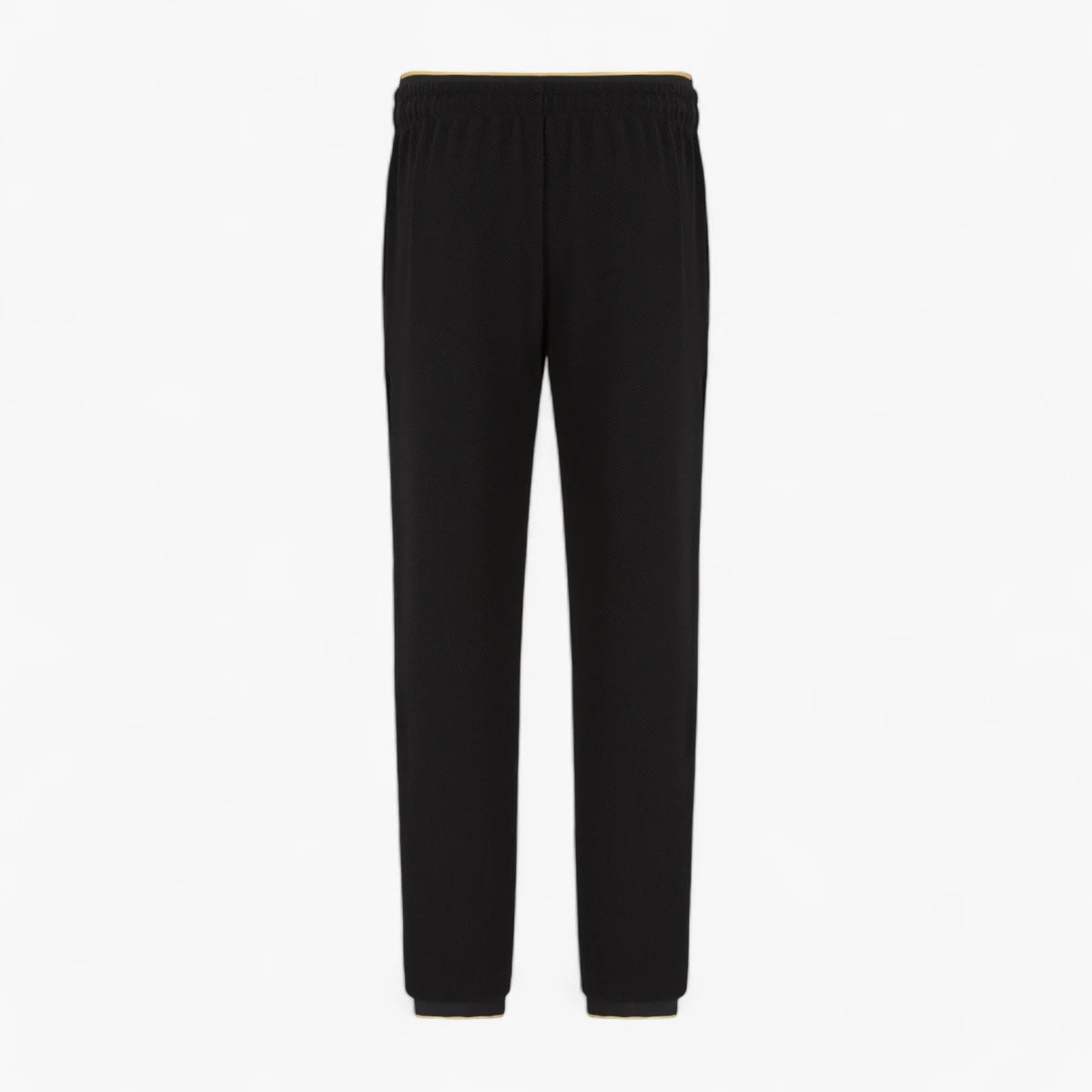 EA7 Gold Label Stretch Jacquard Trousers With Logo Patch | LEVISONS