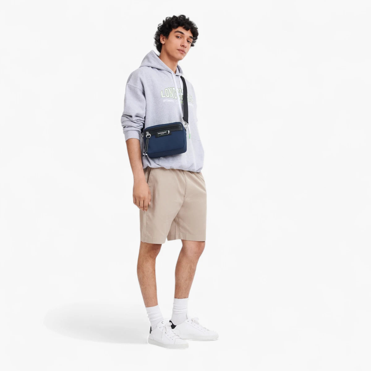 Longchamp Le Pliage Energy Cross Body Bag Navy | LEVISONS