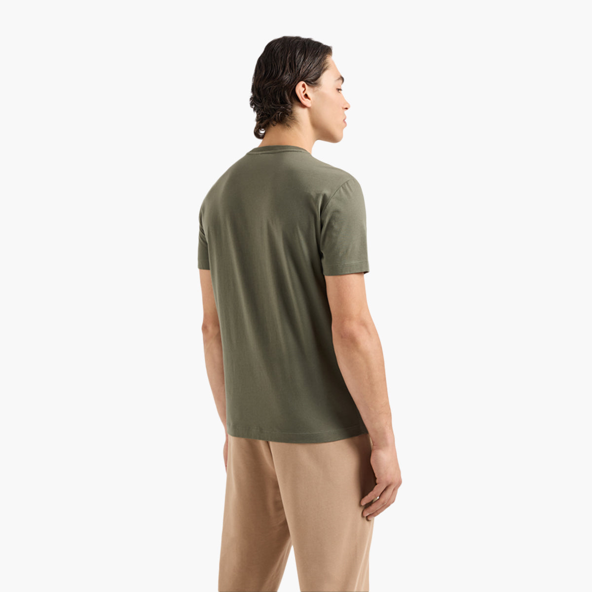 Ea7 Regular Fit Gold Label Cotton Crewneck Short Sleeve T-Shirt | LEVISONS