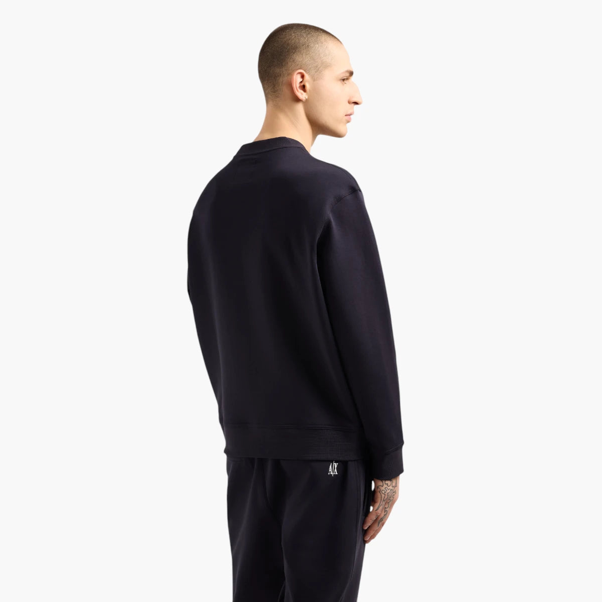 Armani Exchange Icon Regular Fit Cotton Crewneck Sweatshirt | LEVISONS