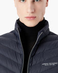 Armani Exchange Milano New York Double Padded Sleeveless Puffer Jacket | LEVISONS