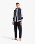 Armani Exchange Milano New York Double Padded Sleeveless Puffer Jacket | LEVISONS