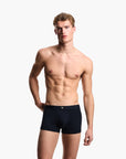 Emporio Armani Three-Pack Boxer Briefs With Eagle Logo Waistband | LEVISONS