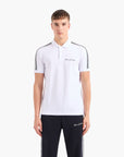 Armani Exchange Signature Logo Regular Fit Piqué Polo Shirt | LEVISONS