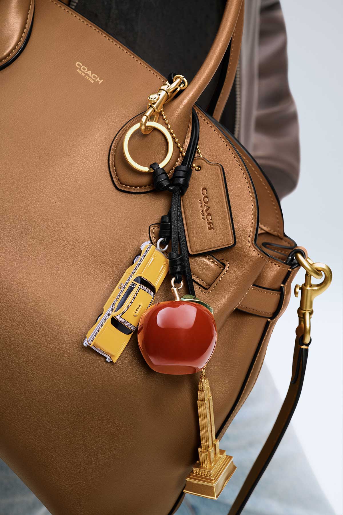 Coach Small New York Cluster Bag Charm | LEVISONS