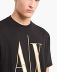 Armani Exchange Comfort Fit Reflective Icon Logo T-Shirt | LEVISONS