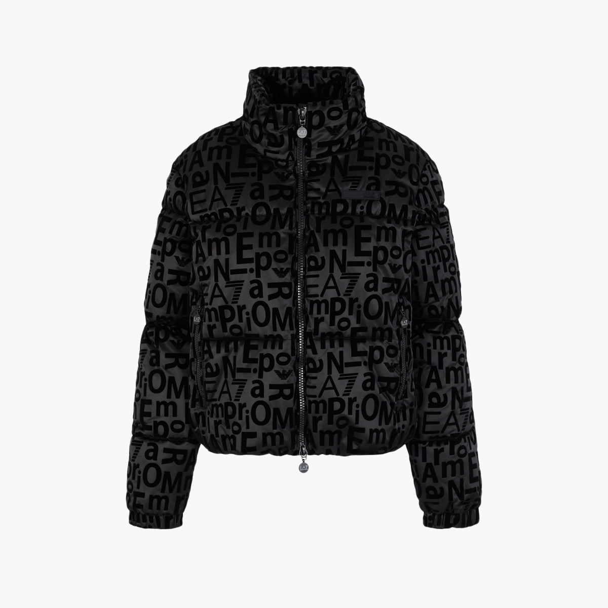 Ea7 All Over Logo Graphic Series Padded Jacket | LEVISONS