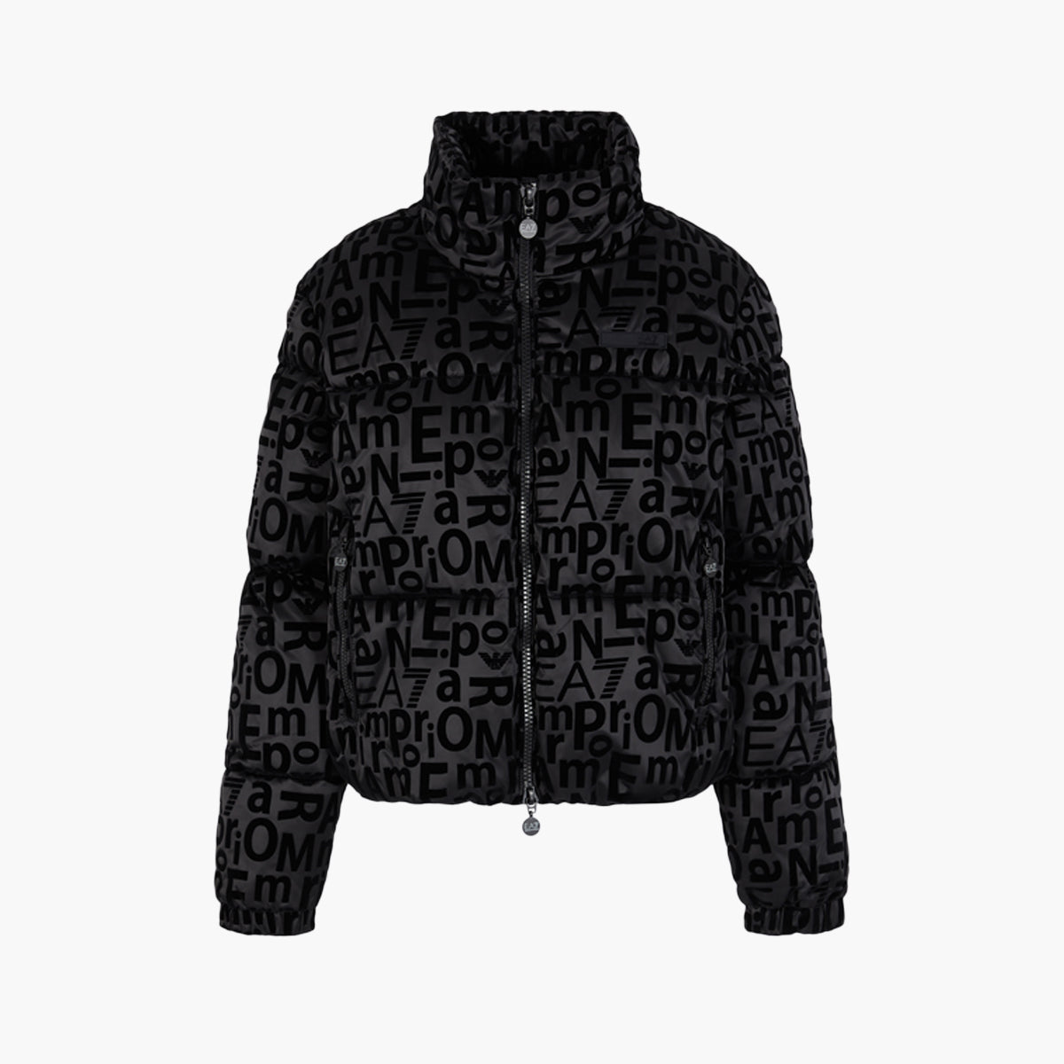 Ea7 All Over Logo Graphic Series Padded Jacket | LEVISONS