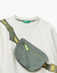 United Colors Of Benetton Boy Kid Sweatshirt With Kangaroo Pocket | LEVISONS