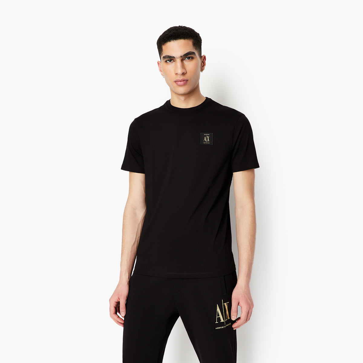 Armani Exchange Regular Fit Jersey Cotton T-Shirt | LEVISONS